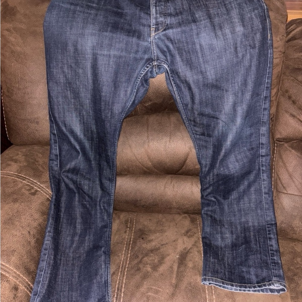 Burberry Blue Straight Jeans Classic Fit - Picture 8 of 11